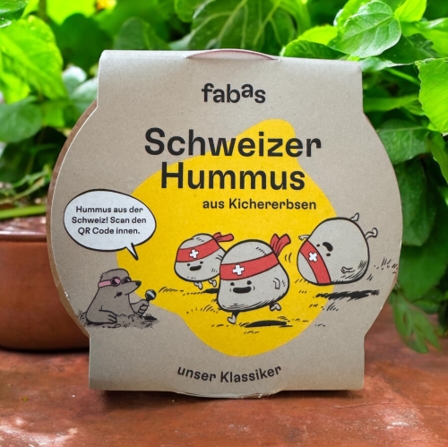 Schweizer, regionaler Hummus 